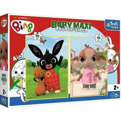 Pusle Baby maxi 2x10 tükki Rabbit Bing цена и информация | Пазлы | kaup24.ee