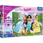 Pusle 104 tükki, XL Super kuju, printsessid aias, Disney printsessid цена и информация | Pusled | kaup24.ee