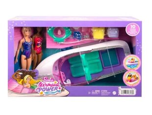 Filmikomplekt, mis koosneb 2 nukust ja Barbie paadist hind ja info | Tüdrukute mänguasjad | kaup24.ee