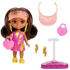Мини-бейсбольная кепка для брюнетки Barbie Doll Extra Mini цена и информация | Игрушки для девочек | kaup24.ee