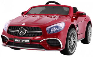 Mercedes AMG SL65 elektriauto lastele, punane - lakitud hind ja info | Laste elektriautod | kaup24.ee