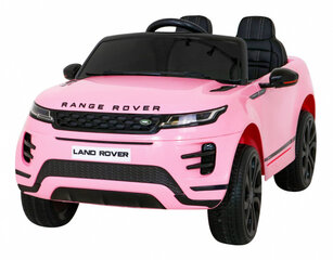 Range Rover Evoque elektriline ühekohaline, roosa hind ja info | Laste elektriautod | kaup24.ee