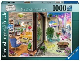 Pusle korteriga New Yorgis Ravensburger, 1000 p. hind ja info | Pusled | kaup24.ee