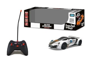 R/C sportauto valge цена и информация | Игрушки для мальчиков | kaup24.ee