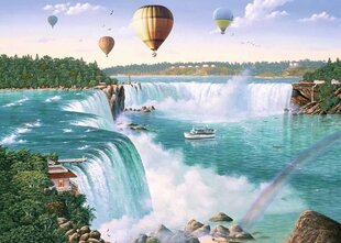 Pusle 2D 1000 osa, Niagara Falls hind ja info | Pusled | kaup24.ee