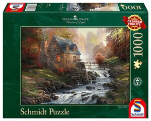 Пазл премиум качества 1000 деталей Thomas Kinkade На старой мельнице цена и информация | Пазлы | kaup24.ee