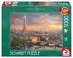 Pusle PQ 1000 tk. Thomas Kinkade, Pariis – Armastuse linn hind ja info | Pusled | kaup24.ee