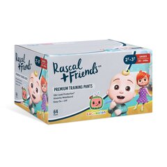 Mähkmed-püksid Rascal and Friends suurus 4, 10-15 kg, 64 tk цена и информация | Подгузники | kaup24.ee