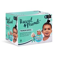 Mähkmed Rascal and Friends suurus 6, 16+ kg, 54 tk. цена и информация | Подгузники | kaup24.ee