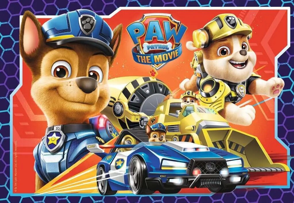 Pusle 2x24 Elements Paw Patrol Film hind ja info | Pusled | kaup24.ee