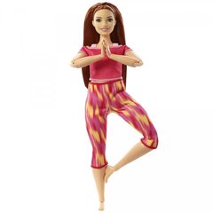 Barbie nukk Made to move, Floral Red Outfit hind ja info | Tüdrukute mänguasjad | kaup24.ee