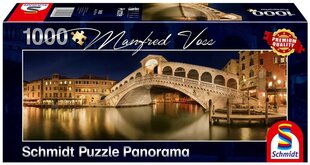 Pusle 1000 osa, Voss Rialto Bridge/Venice hind ja info | Pusled | kaup24.ee