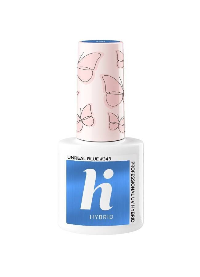 Hübriidküünelakk Hi Hybrid Butterflies, Unreal Blue, 5ml hind ja info | Küünelakid, küünetugevdajad | kaup24.ee