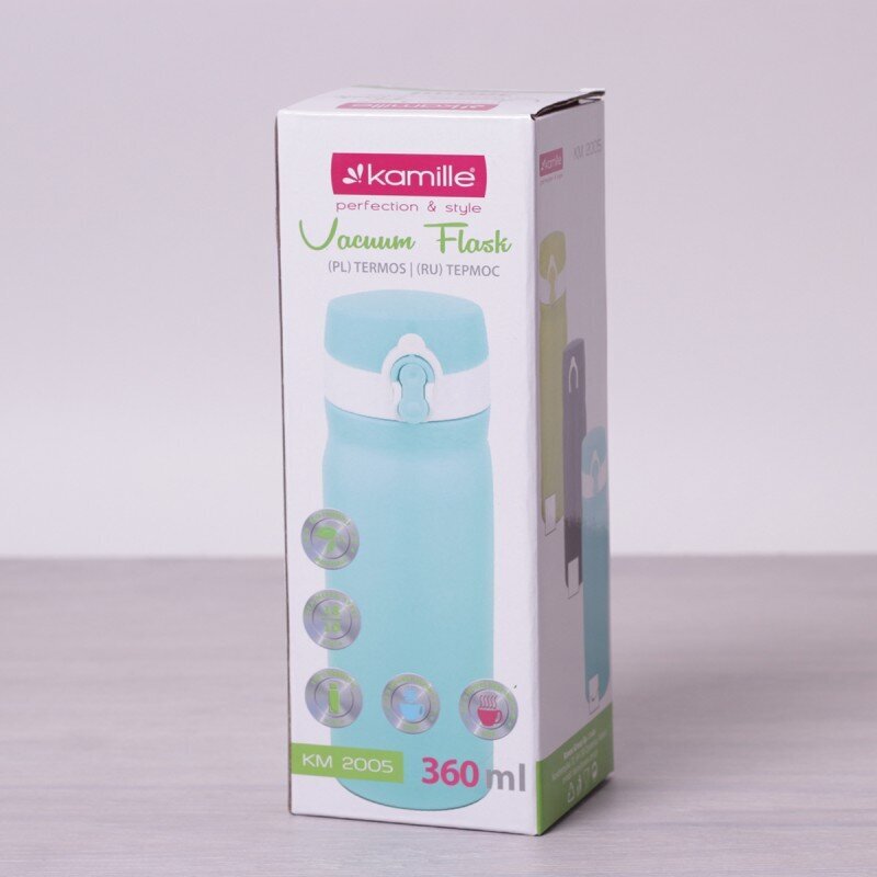 Termostass 360 ml KAMILLE hind ja info | Termosed, termostassid | kaup24.ee