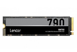 Lexar NM790 512GB M.2 2280 (LNM790X512G-RNNNG) hind ja info | Sisemised kõvakettad (HDD, SSD, Hybrid) | kaup24.ee