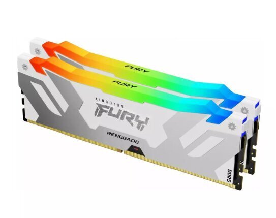 Kingston Fury Renegade White RGB (KF572C38RWAK2-32) цена и информация | Operatiivmälu (RAM) | kaup24.ee