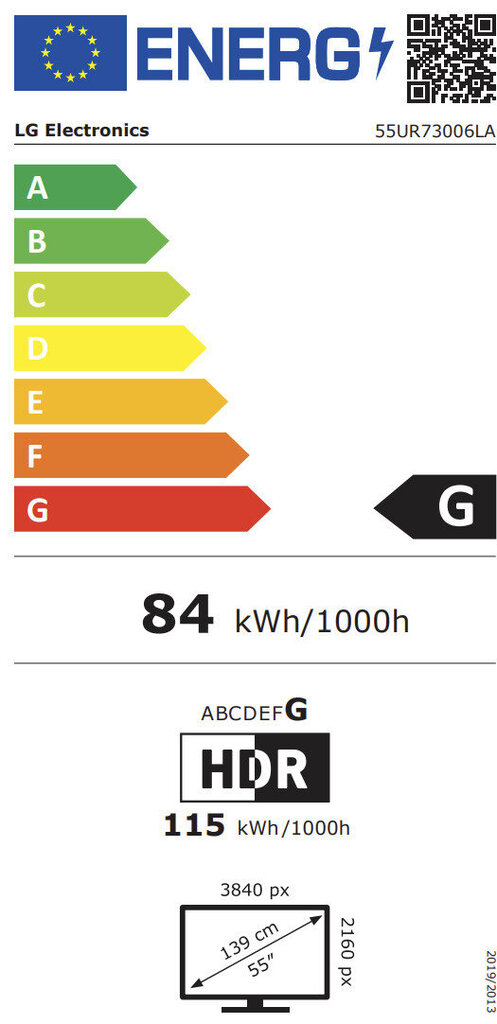 LG 55UR73006LA.AEUQ hind ja info | Telerid | kaup24.ee