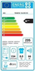 AEG TR838P4E hind ja info | Pesukuivatid | kaup24.ee