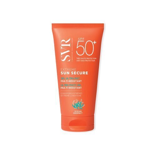 Päikese eest kaitsev näogeel SVR Sun Secure Extreme, SPF50, 50 ml цена и информация | Päikesekreemid | kaup24.ee