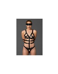 Эротический костюм LEG AVENUE KINK TEDDY AND EYE MASK цена и информация | Сексуальное женское белье | kaup24.ee