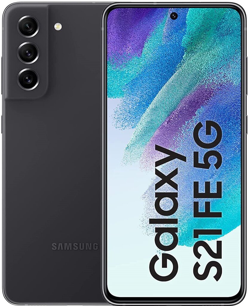 Samsung Galaxy S21 FE 5G 6/128GB Graphite Grey SM-G990BZADEUB hind ja info | Telefonid | kaup24.ee