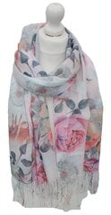 Тонкий платок с цветочным принтом для женщин цена и информация | Женские шарфы, платки | kaup24.ee