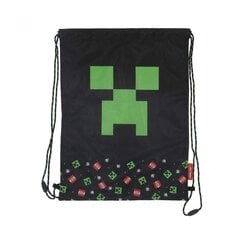 Võimlemiskott Minecraft - mudel Creeper цена и информация | Школьные рюкзаки, спортивные сумки | kaup24.ee