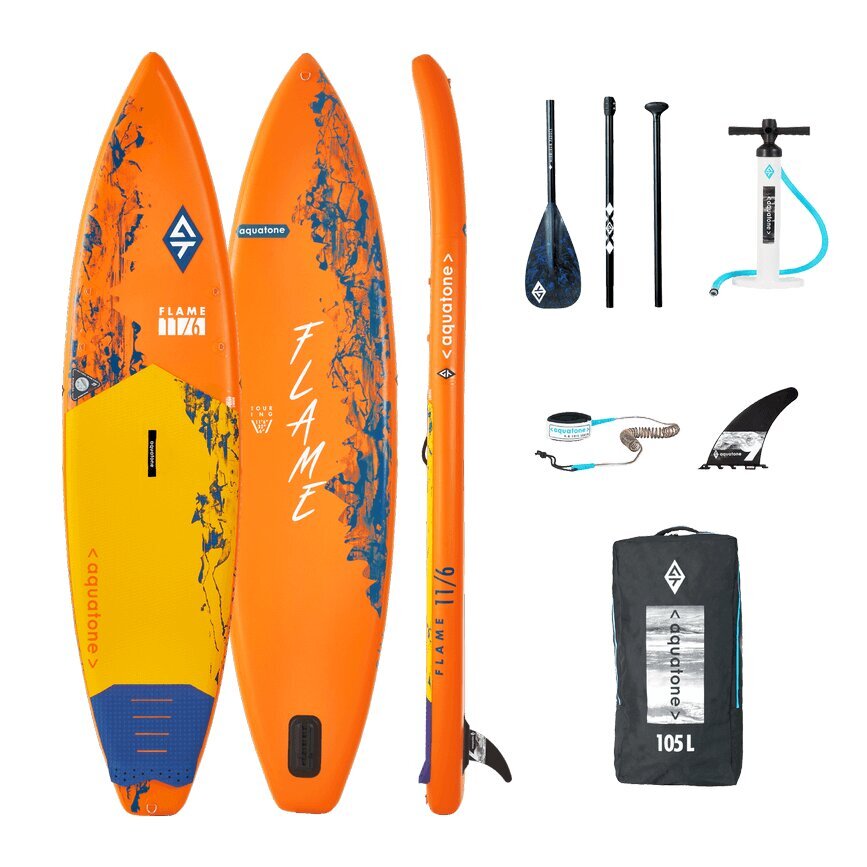 SUP Aerusurfi laud Aquatone Flame 11'6" (komplekt) hind ja info | Veesport | kaup24.ee