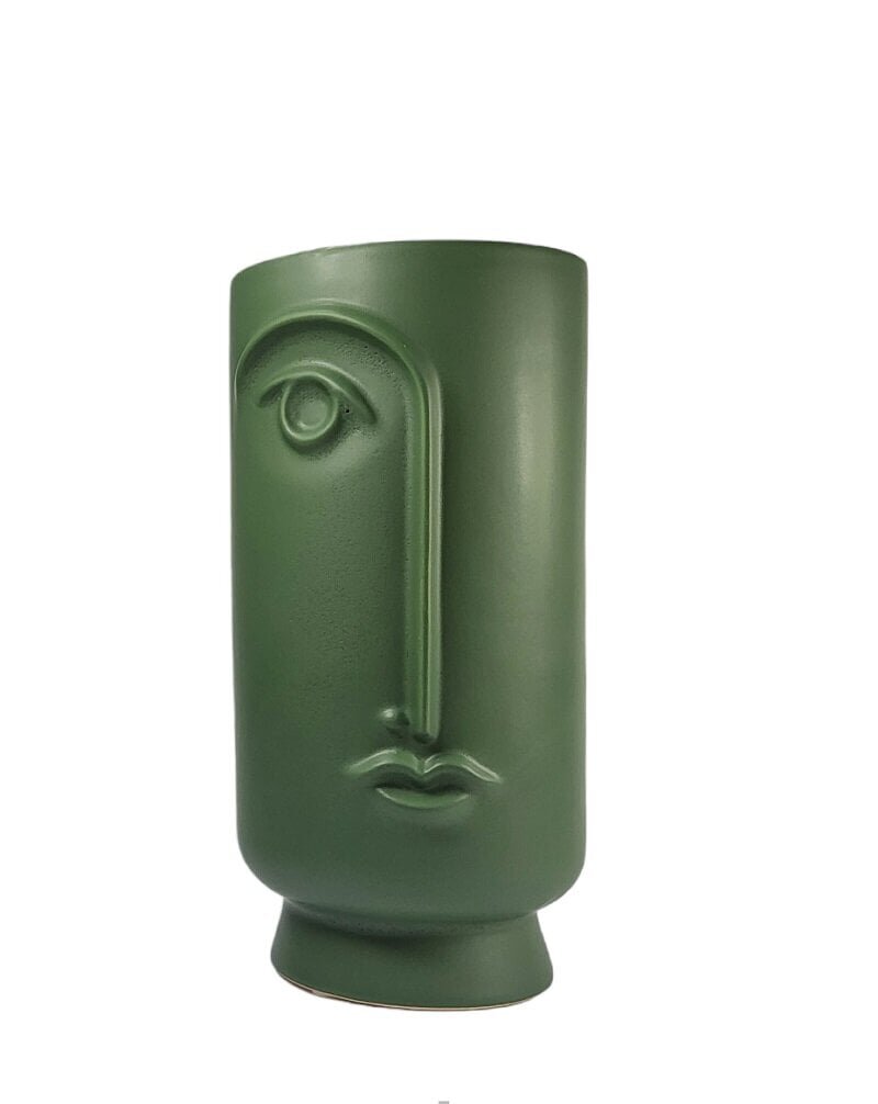 Vaas "Wenus", roheline värv, kõrgus 22 cm hind ja info | Vaasid | kaup24.ee