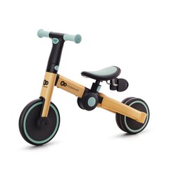 Трехколесный велосипед 3в1 Kinderkraft 4Trike, золотой/голубой цена и информация | Трехколесные велосипеды | kaup24.ee