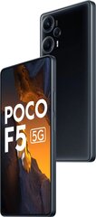 Poco F5 5G 12/256GB Black MZB0E5PEU hind ja info | Mobiiltelefonid | kaup24.ee
