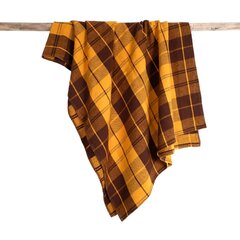 Льняное полотенце Tartain check, 90x100 см цена и информация | Полотенца | kaup24.ee