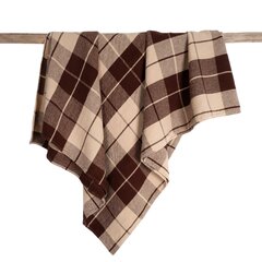 Льняное полотенце Tartain check, 100x140 см цена и информация | Полотенца | kaup24.ee