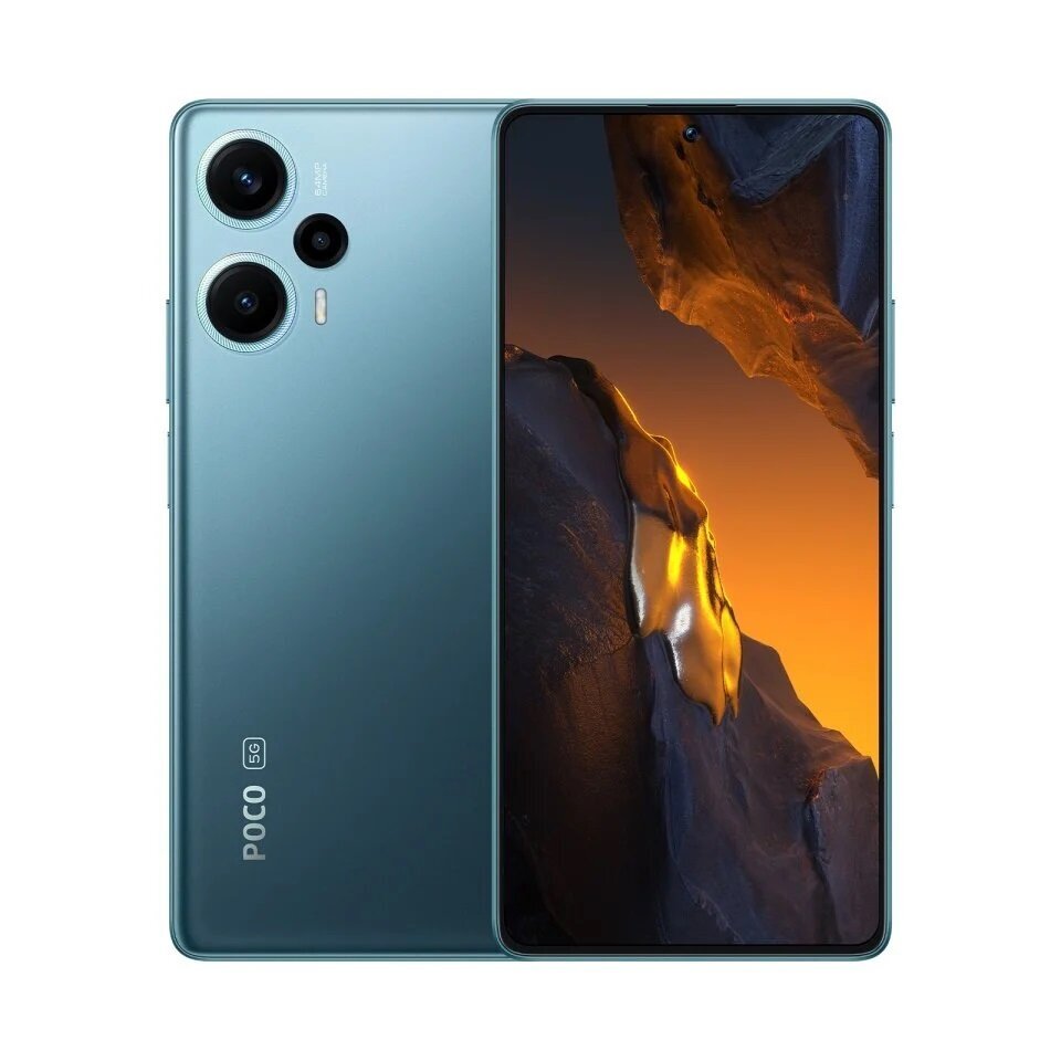 Poco F5 5G 12/256GB MZB0E5DEU Blue цена и информация | Telefonid | kaup24.ee