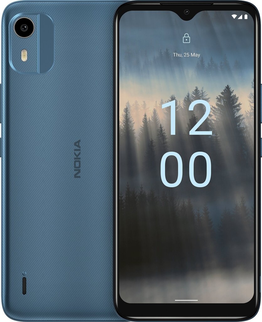 Nokia C12 TA-1535 2/64GB BGBAPL Dark Cyan цена и информация | Telefonid | kaup24.ee