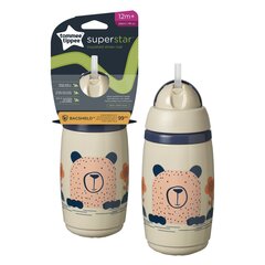 Joogipudel Tommee Tippee Insulated Straw hall, 12+ kuud, 266 ml hind ja info | Lutipudelid ja aksessuaarid | kaup24.ee