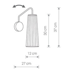 Seinavalgusti Nowodvorski Lighting Dover BL hind ja info | Seinavalgustid | kaup24.ee