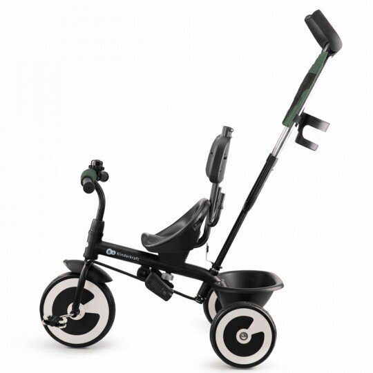 Kolmerattaline multifunktsionaalne ratas Kinderkraft Aston, roheline hind ja info | Kolmerattalised jalgrattad | kaup24.ee