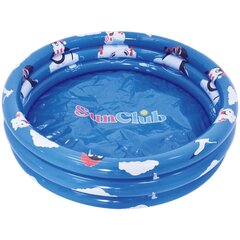 Надувной бассейн Sun Club Penguins, 100 см цена и информация | Бассейны | kaup24.ee