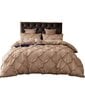 4-osaline voodipesukomplekt Pierre Mond Sleepy 155x200 cm, 1 liibuv lina, 1 tekikott, 2 padjapüüri 40x80 cm, pruun hind ja info | Voodipesukomplektid | kaup24.ee