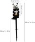 Aia LED-lamp Panda, 13 cm/42,5 cm цена и информация | Aia- ja õuevalgustid | kaup24.ee