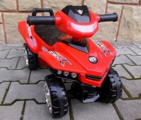 Laste tõukeauto Quad J5, punane hind ja info | Imikute mänguasjad | kaup24.ee