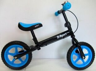 Tasakaaluratas R4 EVA ratastega, sinine/must цена и информация | Детский трехколесный велосипед - коляска с удобной ручкой управления для родителей Riff F95941 2в1, фиолетовый | kaup24.ee