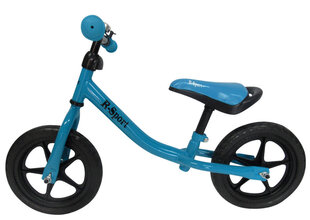 Tasakaaluratas EVA ratastega R1, sinine цена и информация | Детский трехколесный велосипед - коляска с удобной ручкой управления для родителей Riff F95941 2в1, фиолетовый | kaup24.ee