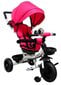 Laste kolmerattaline jalgratas T4 EVA ratastega, sinine цена и информация | Kolmerattalised jalgrattad | kaup24.ee