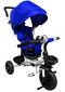 Laste kolmerattaline jalgratas T4 EVA ratastega, sinine hind ja info | Kolmerattalised jalgrattad | kaup24.ee