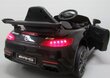 Mercedes GTR-S ühekohaline elektriauto lastele, must hind ja info | Laste elektriautod | kaup24.ee