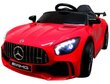 Mercedes GTR-S ühekohaline elektriauto lastele, punane цена и информация | Laste elektriautod | kaup24.ee