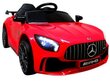 Mercedes GTR-S ühekohaline elektriauto lastele, punane цена и информация | Laste elektriautod | kaup24.ee