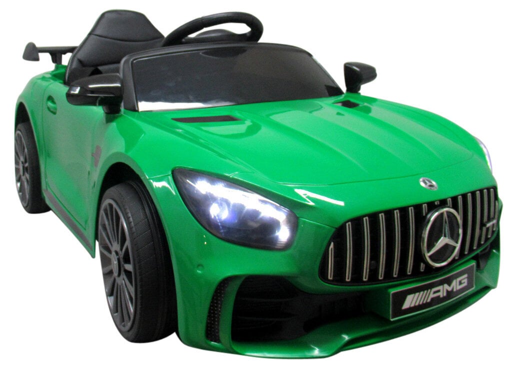 Ühekohaline elektriauto lastele Mercedes GTR-S, roheline hind ja info | Laste elektriautod | kaup24.ee